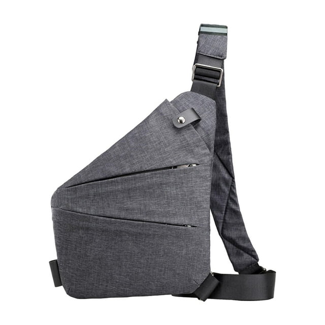 Bolso bandolera Yuyangstore Mochila de hombro Bolso cruzado Gris derecho