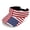 American Flag Striped, variant on HUIACONG Eagle USA Flag Breathable Sun Visor Cap for Hiking Beach, Comfortable Fit Adjustable Sun Visor Hat