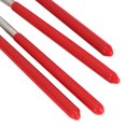 thumbnail image 4 of Comfortable To Hold Woodworking File, Flat File, Corrosion Resistance Immersion Handle For Wood Metal 4x160mm 10Pcs, 4 of 8