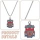 thumbnail image 4 of Bakad Painted Arm And Leg Chain, Double Sided Collar - Fotbollsklubbsfdelsedagsfans Collar Liverpool, 4 of 5