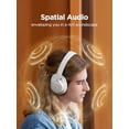 thumbnail image 2 of 1MORE Auriculares inalámbricos Bluetooth con cancelación de ruido - HQ31 SonoFlow SE Auriculares supraaurales con audio de alta resolución, tiempo de reproducción de 90 horas, llamadas claras, ecualiz, 2 of 5
