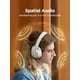 thumbnail image 2 of 1MORE Auriculares inalámbricos Bluetooth con cancelación de ruido - HQ31 SonoFlow SE Auriculares supraaurales con audio de alta resolución, tiempo de reproducción de 90 horas, llamadas claras, ecualiz, 2 of 5