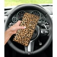 thumbnail image 5 of WIRESTER PU Leather Car Registration and Insurance Holder, Car Document Holder, Vehicle Registration and Insurance Card Holder, Wallet Vehicle Paperwork Organizer - Black Yellow Leopard, 5 of 7