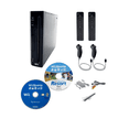 thumbnail image 1 of Nintendo Wii Console Black Premium Bundle (Refurbished) – Includes Wii Sports Resort & Wii Sports Game, 2 Remotes & 2 Nunchuks, 1 of 5