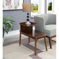 thumbnail image 4 of Pemberly Row Ensemble de 2 Tables d'Appoint Mi-Siècle en Bois Espresso, 4 of 4