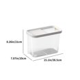 sdhkgrrt,Push Pull Rice Bucket Food Grade Rice Storage Box Pulley