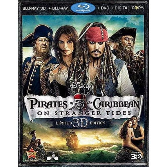 Pirates of the Caribbean: On Stranger Tides (Blu-ray 3D   Blu-ray   DVD   Digital Copy)