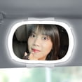thumbnail image 4 of tumgatte Car Portable Makeup Mirror, Car Driver And Passenger Sunshade, Vanity Mirror, LED Light, Control Makeup Mirror, High-definition Makeup Mirror Clearance, 4 of 7