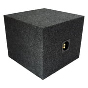 Car Audio Single 10 SPL Bass Subwoofer Labyrinth Vent Sub Box Stereo Enclosure