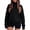 Black, variant on Women's Turtleneck Cable Knit Sweater, Loose Plus Size Pullover Long Sleeve Chunky Warm Outerwear Coat, Pink, 4XL