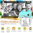 thumbnail image 4 of Cámara de impresión instantánea para niños con videos de 1080p e impresora térmica, 4 of 8
