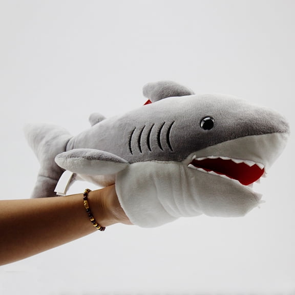BESTYASH Creative Puppet Toys Shark Hand Puppet for Role Play Activities 1Pack