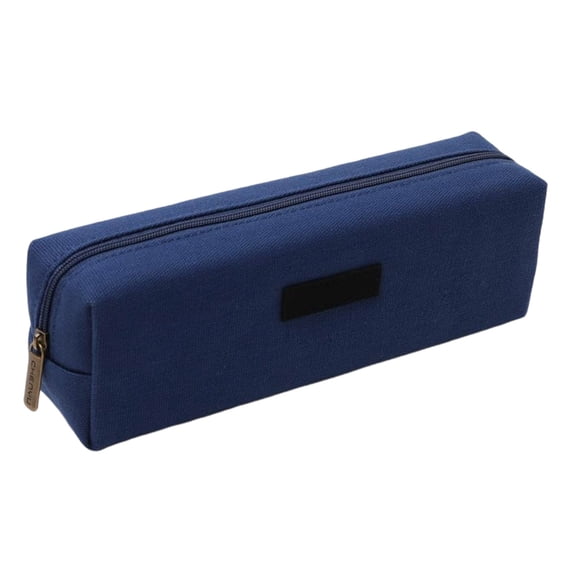 KTFgvq Canvas Stationery Bag, Slim Durable Construction, Spacious Portable Storage, Organizing Writing Instruments for Office Desk Home