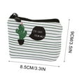 thumbnail image 3 of Moocorvic Coin Purse for Women Cartoon Cute Kids Coin Pouch,Purse Small Zipper Pouch Cactus Print Change Pouch Key Holder Bag,Sister Gifts,Mothers Day Gifts, 3 of 8