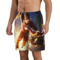 thumbnail image 2 of The Flash Mens Swim Trunks Quick Dry Board Shorts with Mesh Lining, Hawaii Beach Shorts Swimwear Bathing Suits, 2 of 8