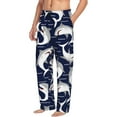 thumbnail image 2 of Disketp Angry Shark Men'S Pajama Pants - Ultra Soft Fleece Sleep And Lounge Pants (Size: S-Xxl), 2 of 9