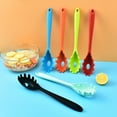 thumbnail image 3 of US 1 Pack Silicone Pasta Fork Heat Resistant Noodle Spaghetti Server Spoon, 3 of 5