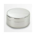 thumbnail image 1 of FB Jewels Nickel-plated Round Beaded Lid Box, 1 of 1