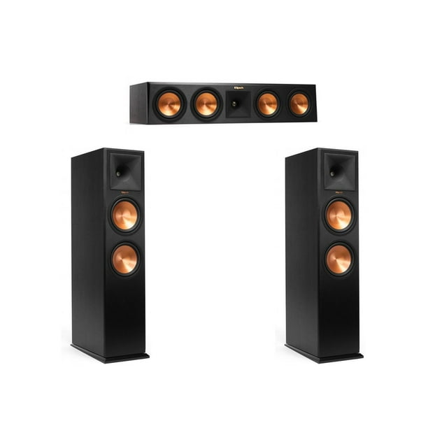 Klipsch Rp 280f Pair With Klipsch Rp 450c Center Channel 3 0 Home Theater System Bundle Walmart Com
