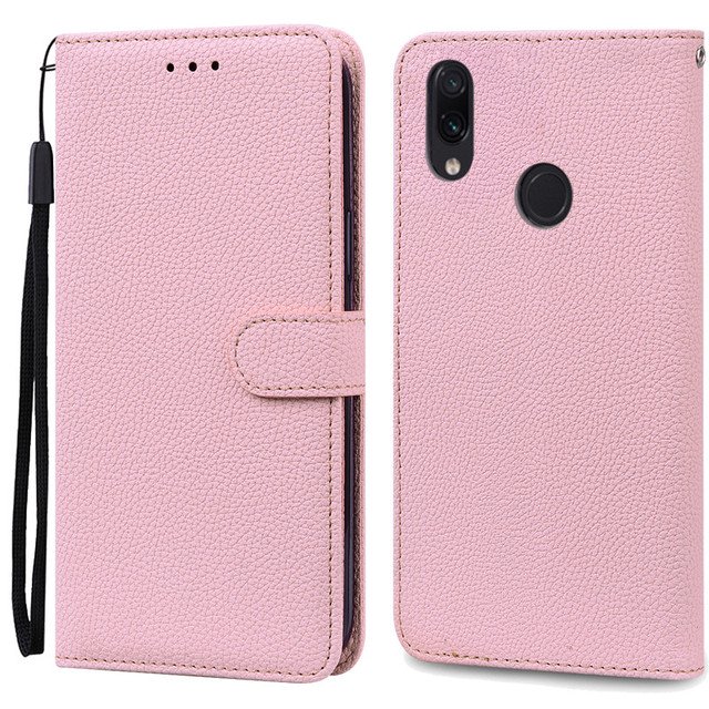 Funda de cuero con tapa para Xiaomi Redmi Note 7 Pro carcasa protectora