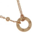 thumbnail image 2 of Pre-Owned Cartier Love Circle 2P Diamond 2022 Purchased Women's Necklace B7224509 750... (Good), 2 of 10