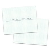Personalized Banner Couples Folded Note Card