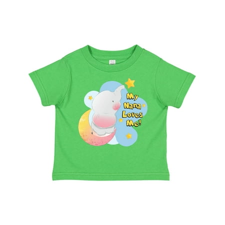 

Inktastic My Nana Loves Me Gift Toddler Boy or Toddler Girl T-Shirt