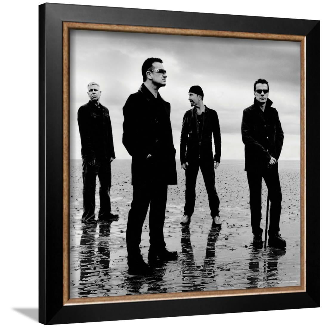 U2 Rock Band Music Photo Framed Poster Wall Art