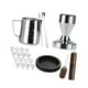 thumbnail image 4 of Kit de accesorios de espresso jarra de espuma, cuchara de café, acero inoxidable, manipulador de café 51 mm de manipulación de café espresso para bar, 4 of 9