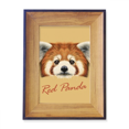 thumbnail image 1 of Chestnut Red Panda Animal Photo Frame Exhibition Display Art Desktop Painting, 1 of 3