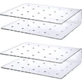thumbnail image 3 of Soporte para piruletas de caramelo, juego de 2 soportes de acrílico transparente de 20 orificios para bodas, fiestas, 3 of 5