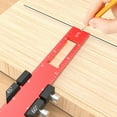 thumbnail image 5 of Precision Pocket Ruler Woodworking Machinist Engineer Ruler Construction Ruler Inch Ruler Millimeter Ruler 16/21/31cm, 5 of 10