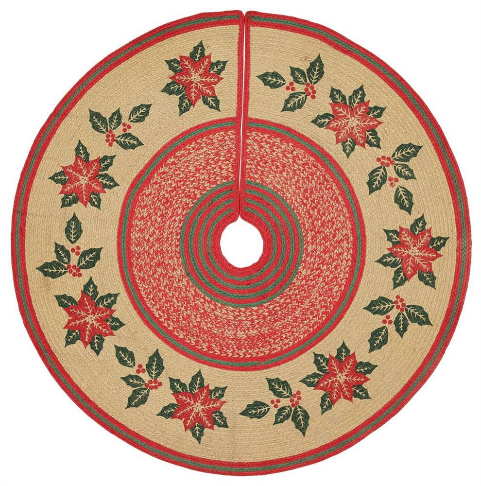 50 in. Braided Jute Tree Skirt