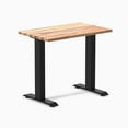 thumbnail image 2 of Desky Zero Mini Softwood Office Desk - American Rustic Pine / 40" X 24" / Matte Black, 2 of 7