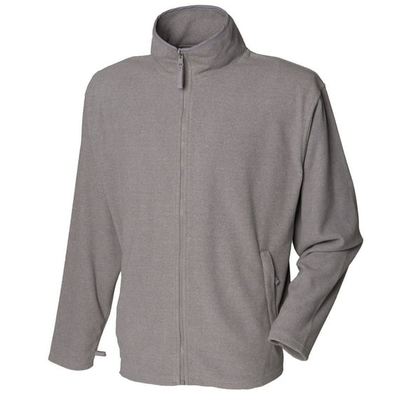 Henbury Mens Microfleece Anti-Pill Jacket