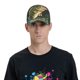 thumbnail image 4 of Fotbe Largemouth Bass jumps out of water Gorro Clásico de Béisbol, Gorra Ajustable con Broche Snapback, Gorro de Exterior de Algodón Suave, 4 of 6