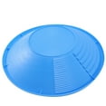 2 PC Plastic Gold Pan Gold Basin for Sand Mud Mineral Processing Gold