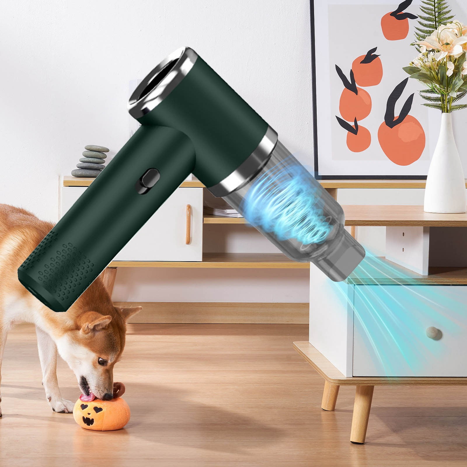 Snmubt Car Vacuum Cleaner Large Suction Wireless, Handheld Portable High Power Vacuum for Car Interior, Great Christmas Gift for Car Owners, Blow and Suction Dual Use