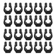 thumbnail image 1 of 20 Pack Wall Mounted Fishing Rod Storage Clips Clamps, 1 of 4