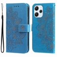 thumbnail image 1 of For Xiaomi Redmi 12 4g Imprinted Flower Pu Leather Cover Phone Case Mobile Phone Shell Stand Wallet, 1 of 5