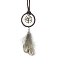 thumbnail image 1 of Adorno de llavero de plumas artesanales con colgante de atrapasueños de 3 uds para banquete de fiesta Ehuebsd Libre de BPA, 1 of 6