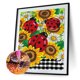 thumbnail image 1 of Cuadros Decorativos Diamante dibujo girasol mariquita en forma especial taladro parcial 5D manualidades DIY Wdftyju  embutido en tela, 1 of 8