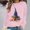 A315 Pink, variant on Women's Magic Potion Witch Hat Sweatshirts Halloween Graphic Pullover Tops Casual Crewneck Long Sleeve Shirts Comfy Fall Clothes Novelty Holiday Apparel