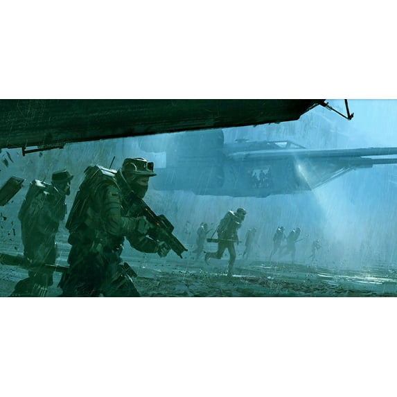 Rogue One Landing- CANVAS OR PRINT WALL ART