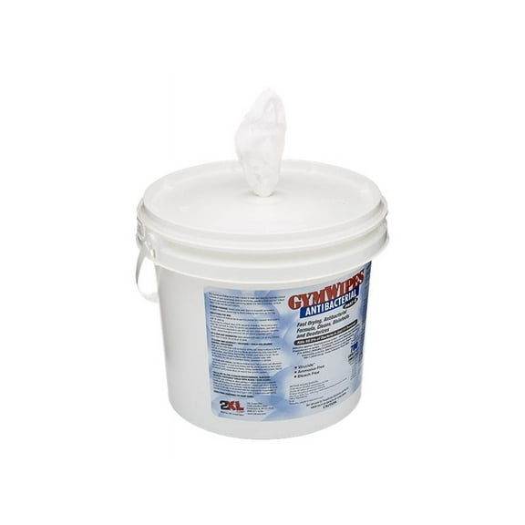 2XL GymWipes Antibacterial Fresh Scent Gym Wipes, 1400 count