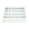 thumbnail image 3 of Mainstays 24 Compartment Drawer Organizer for Adult. Foldable Cabinet Closet Organizers and Storage Boxes for Storing Socks, Underwear, Ties, 3 of 6