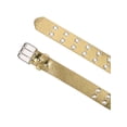 thumbnail image 2 of CTM Girl's Metallic Double Grommet Casual Belt with Roller Buckle, 2 of 5