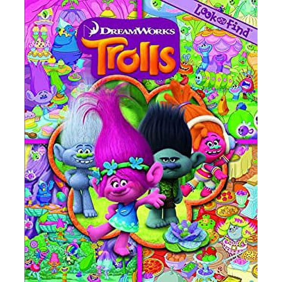 Pre-Owned Look and Find DreamWorks Trolls 9781503708976