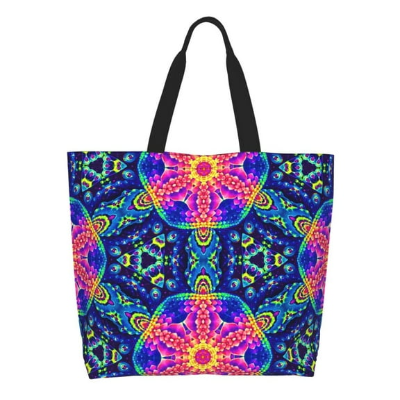 Naloa Bright Turtles Tote Bag for Women Large Capacity Shoulder Bag for College Work Travel Shopping