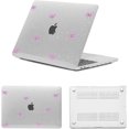 thumbnail image 1 of Protective Case for MacBook Air 11 inch 2015 2014 2013 2012 2011 2010 A1465 A1370,Plastic Pattern Design Laptop Cover for Hard Shell MacBook Air 11 inch Case,Pink Bow, 1 of 7